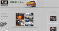 Desktop Screenshot of intec-motors.com